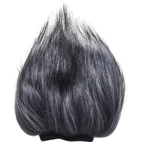 Andoer Outdoor Microphone artifical fur muff windshield Wind Cover 12cm*12cm (L * D) for Zoom H1 H2N H4N Pro H6 for Sony D50 D100