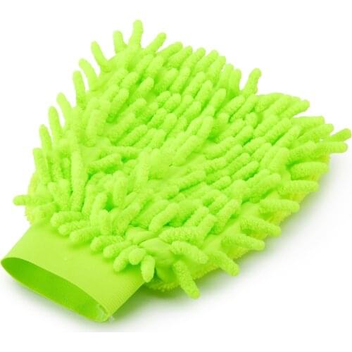 1pcs Microfiber Car Cleaning Clay Detailing Cleaning Glove Ultrafine Microfiber Household Auto Care Washing Cloth