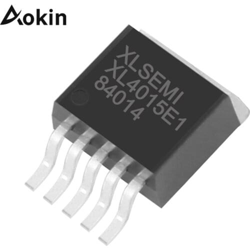 10pcs XL4015E1 XL4015 TO263-5 TO263 New Original 5A 180KHz 36V Buck DC to DC Converter