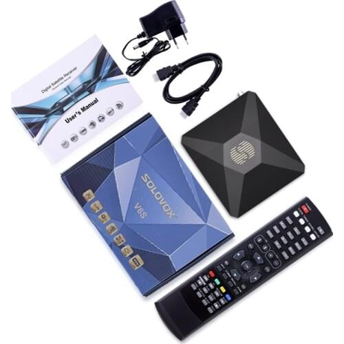 40pcs SOLOVOX V6S Mini Satellite Receiver Support 2 USB WEB TV Card Youporn