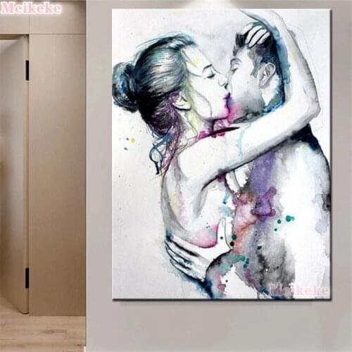 Abstract Colorful Mother and Son Pattern Full Drill Round Diamond Embroidery 5D DIY Diamond Painting Cross Stitch Stickers