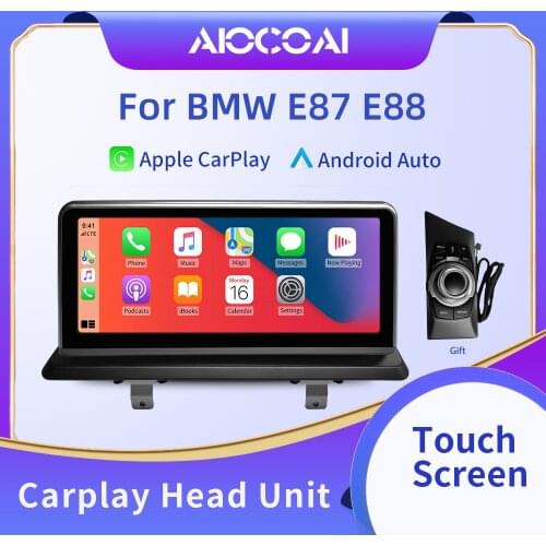 10.25" Wireless Apple CarPlay Android auto Car Multimedia for BMW Series1 E87 E88 E81 E82 CIC head unit
