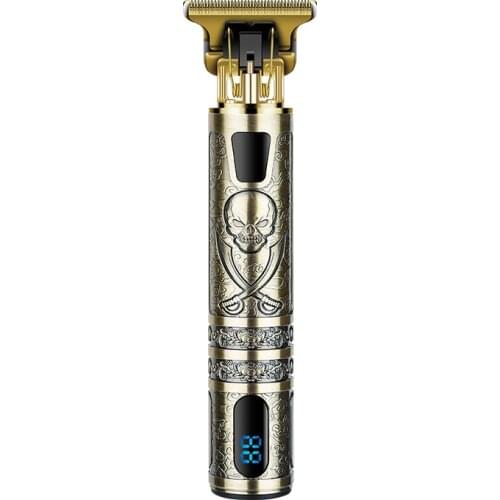 Cordless professional High performance T-blade hair trimmer for men pro beard trimmer electric hair clipper machine