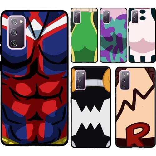 Boku no Hero Academia UA Uniform Soft Cover For Samsung Galaxy S10 S8 S9 Note 10 Plus S20 FE Note 20 S21 Ultra Phone Case