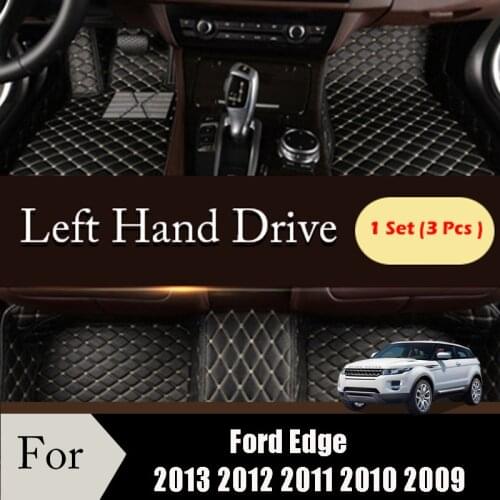 For Ford Edge 2014 2013 2012 2011 2010 2009 Car Floor Mats Leather Auto Covers Carpets Exteriors Rug Pads Accessories