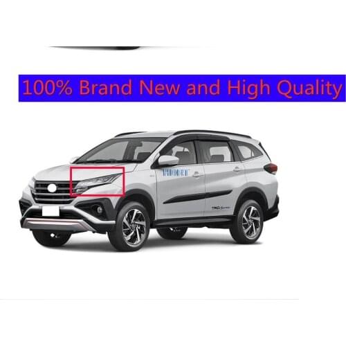 For Toyota Rush 2017 2018 2019 High Quality ABS Chrome Rear Taillight Lamp Hood Decoration Cover Trims Accessories