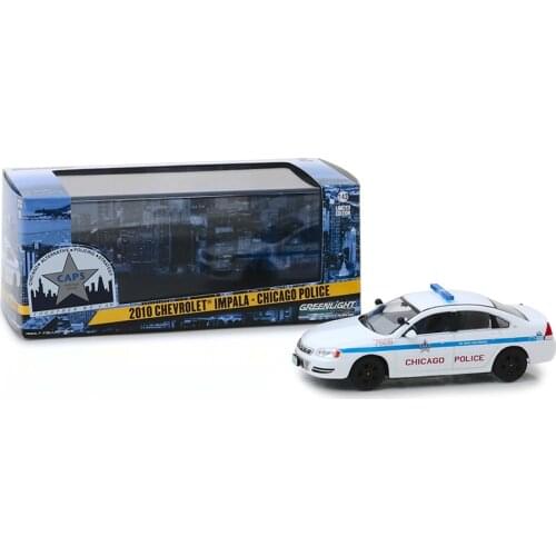 GreenLight 1:43 2010 CHEVROLET IMPALA 86166 Metal Diecast Alloy toy cars Model Vehicles For Children Boys gift hot