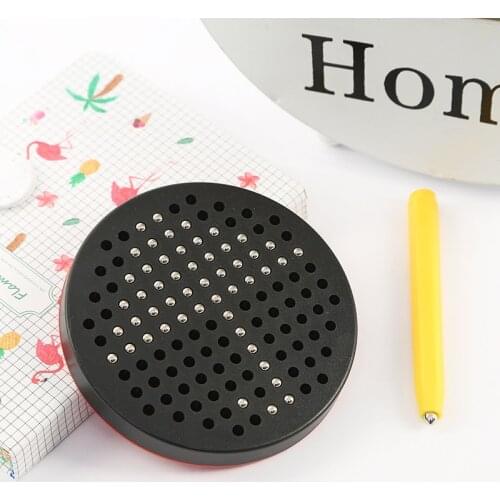 Magnetic Drawing Board For Kids Magnetic Blackboard Round Board Educational Toy Kids Portable Number Letter Drawing Toys