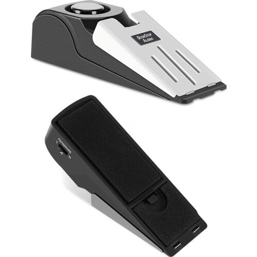 Hot Sale Wedge Door Stop Alarm with 120 DB Traveling DIY Home Apartment Security Door Stopper