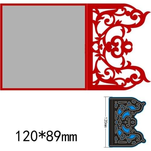 Irregular lace frame Cutting Dies Stencil DIY Metal Cutting Dies Scrapbooking Card Paper Craft Embossing Folder Template