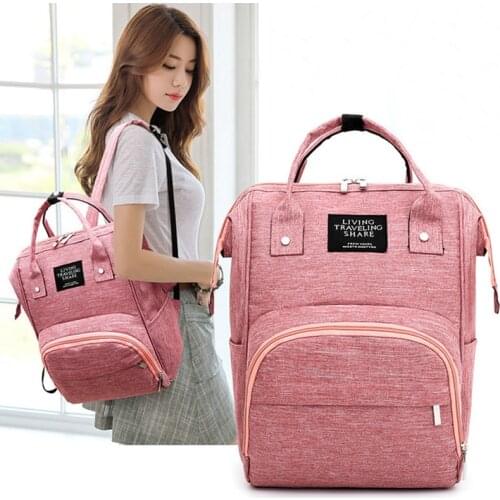 Brand Nappy Backpack Mummy Large Capacity Nappy Bag Stroller Bag Mom Baby Multi-function Waterproof Outdoor Travel Diaper Bags