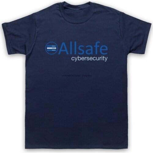 ALLSAFE ROBOT UNOFFICIAL MR. F SOCIETY CYBER HACKING HACKER T-SHIRT ALL SIZES