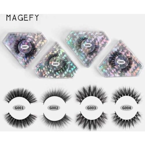 A Pair Of False Eyelashes 5D Imitation Mink Natural Thick Eyelashes Multi-layer Three-dimensional Exquisite Eye Makeup Cosmetics