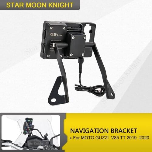 Phone stand For MOTO GUZZI V85 TT 2019 - 2020 support GPS smart phone motorcycle navigation bracket mobile phone bracket