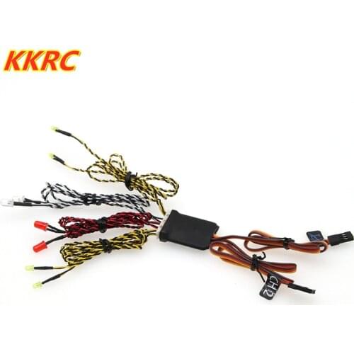 Linkage 8 light Flat sports car light group turn signal brake light RC intelligent model linkage light car RC car universal