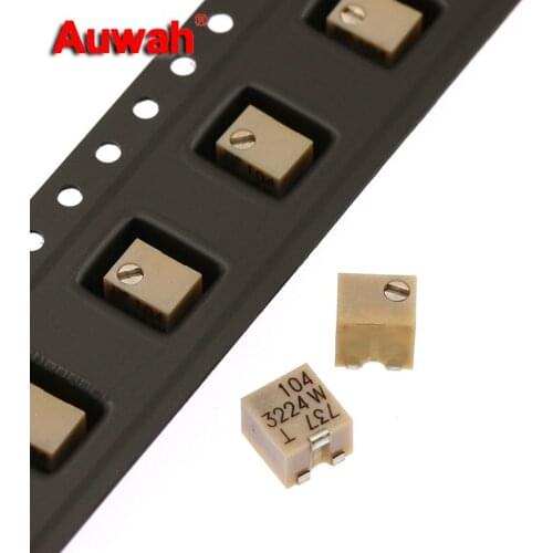 Multiturn SMD Precision Trimmer Potentiometer adjustable resistance 3224W 100R 200R 500R 1K 2K 5K 10K 20K 50K 100K 200K 500K 1M
