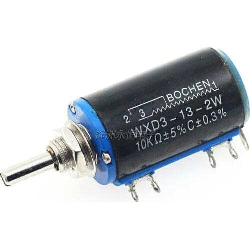 Smart Electronics 1Pcs WXD3-13-2W 4K7 4.7K Otary Side Rotary Multiturn Wirewound Potentiometer