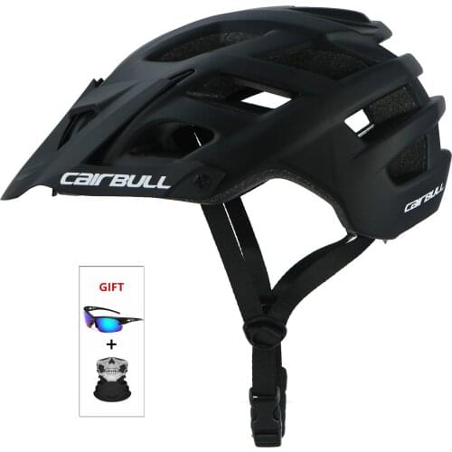 CAIRBULL Bike Helmet TRAIL XC Men Bicycle Helmet mtb Ultralight Mountain Road Helmet Integ-Molded Cycle cross BMX Cycling Helmet