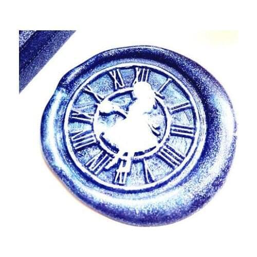 Alice in Wonderland Mr. Rabbit Paint seal wax stamp wax sealing stamp seal Christmas gifts Invitation card sealing wax stamp