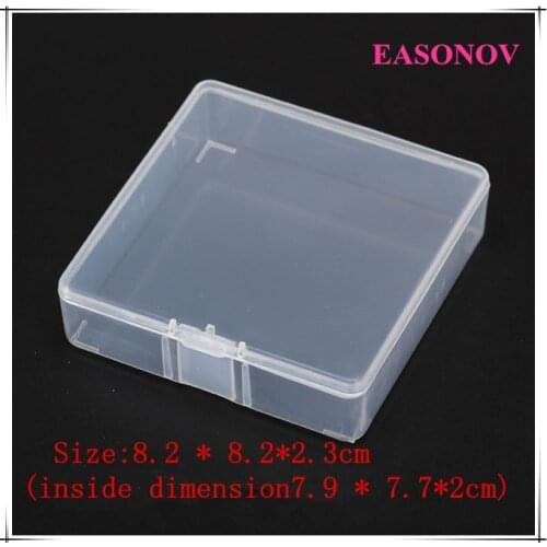 High quality square PP plastic box Organizer Storage Box Toolbox 5pcs / lot Free Shipping