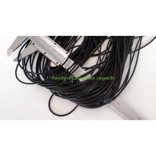 High quality 5M/lot Industrial grade Silica capillary Black silicone hose Fine silicone rubber hose ID0.5*OD1.5mm