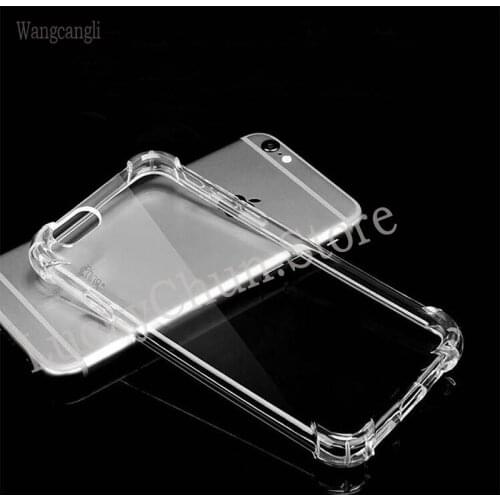 Wangcangli for iphone x 6 7 plus case 7 for iphone 6s 6 5s X silicone Anti-fall case for iphone se 6 8 plus case Soft phone case