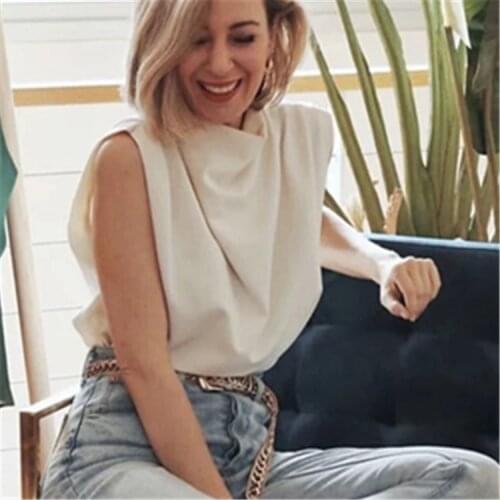 Yozihis Stand-up Collar Blouses