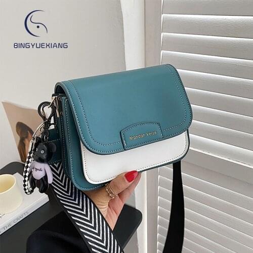 2021 Panelled Design Ladies Shoulder Bag Luxury Designer High Quality Leather Womens Travel Bag Fashion Women Messenger Bags
