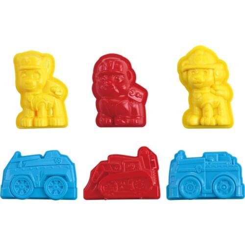 3D Animals Ocean Car Space Power Play Sand Mold For Kids Child Baby Out Fun Toys on Holiday Color Random