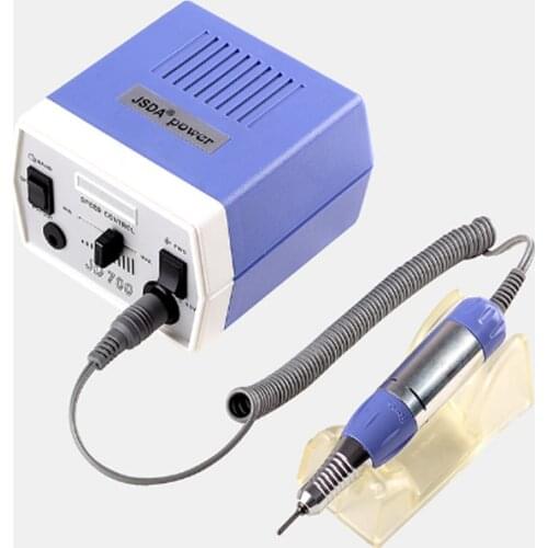 Big Discount Pedicure file Nails Art Equipment 35W Nail Gel Polish Drill Bits Tools Electric Polisher Machine For Manicure