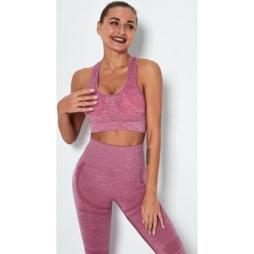 ATHVOTAR Seamless Sexy Bra Women Fitness Push Up Women Bras Sporty High Elasticity Top Gym Shockproof Quick Drying Female Bras