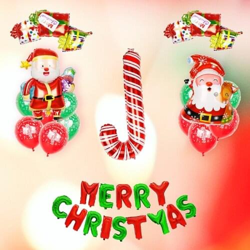 Large Christmas Balloons Latex New Year Decorations Globos Party Decoration Christmas Decorations Boy or girl Gifts Baby Shower