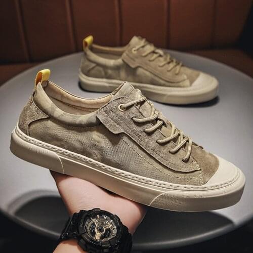 Luxury Genuine Leather Mens Casual Shoes Outsole Stitching Men Sneakers Comfortable Latex Insole Outdoor Running Shoes Fro Men