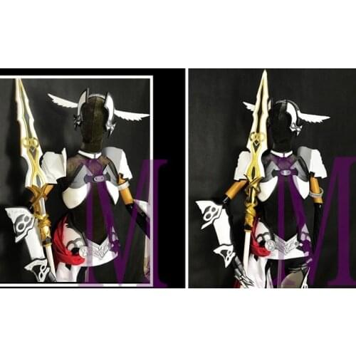 Customize Fate/Grand Order Lancer Caenis Stage 2 Cosplay Armor Spear Shield