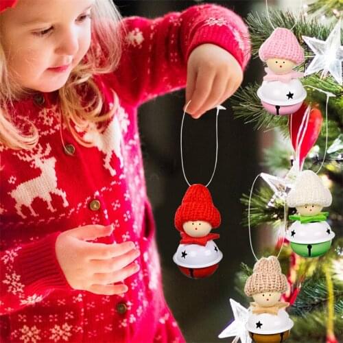 Christmas Tree Pendant Ornaments Santa Dolls 2022 New Year Gift Christmas Decorations for Home Navidad 2021 Natal Xmas Noel Deco