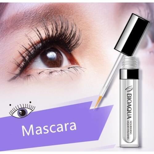 BIOAQUA Silk Eyelash Natural Grow Enhancing Serum Mascara Longer Fuller Thicker Lengthening Eyebrow Growth