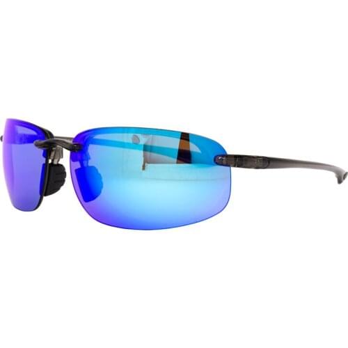 Sport Sunglass Nylon Polarized Lens 2.0 thick Super Light Frame Driving Running Rimless Ultralight Frame Sun Glasses Male UV400