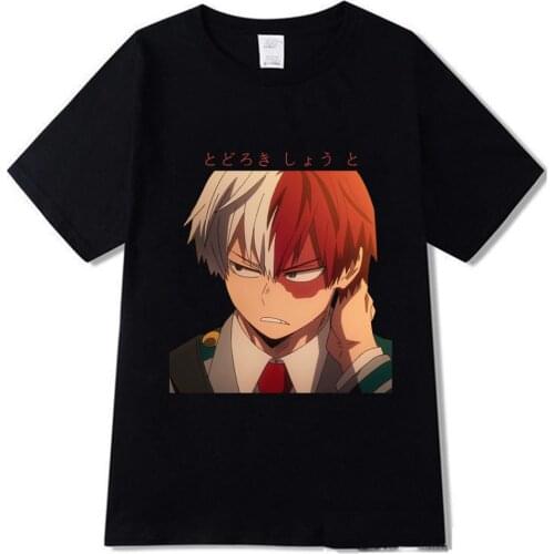 My Hero Academy Summer Casual Womens T-shirt Funny Tshirt Women Short Sleeve Tee Shirt Summer Tops