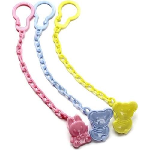 1pcs Baby care Pacifier Clips Funny Nipple Teethers pacifier Accessories Toy Pacifier Holder Chain Drop-resistant Belt