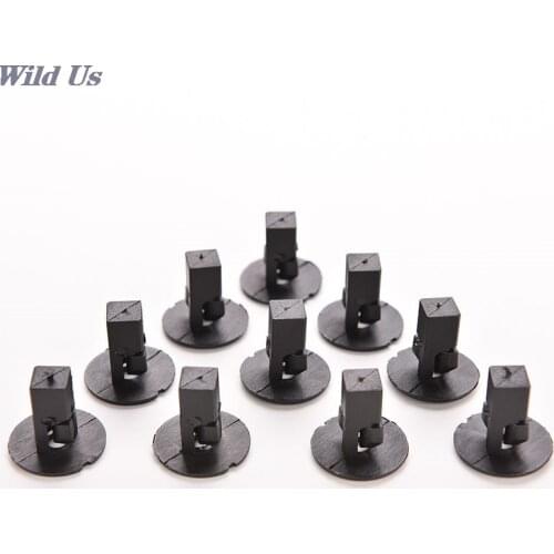 10 Pcs Nylon General Clips Fender Liner Screw Grommets 9MM For Toyota Tacoma Lexus