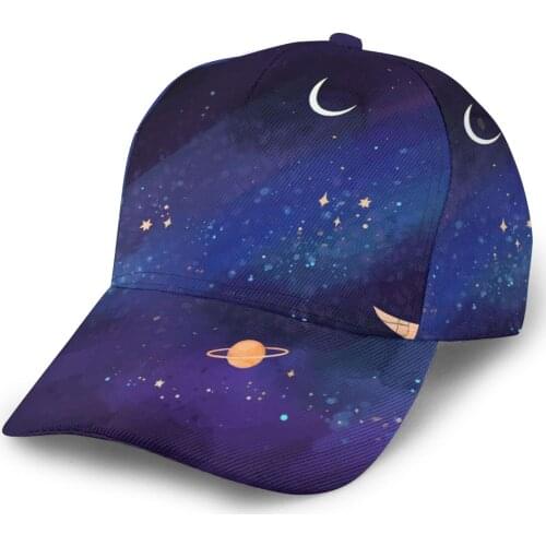 Watercolor Galaxy Baseball Cap Fashion Men Hat Cap Summer Dad Hat Male Sports Hat