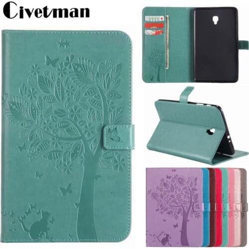 Case Cover for Samsung Galaxy Tab A 8.0 2017 SM-T380 T385 PU Smart Stand Case for Galaxy Tab A 8.0 2018 T387 Tablet Funda Case