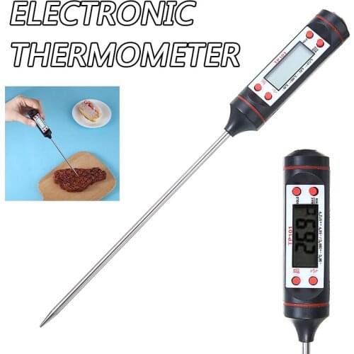 Instant Read Digital Electronic Kitchen Cooking BBQ Grill Probe Food Meat Household Temperature Meter Gauge Tool