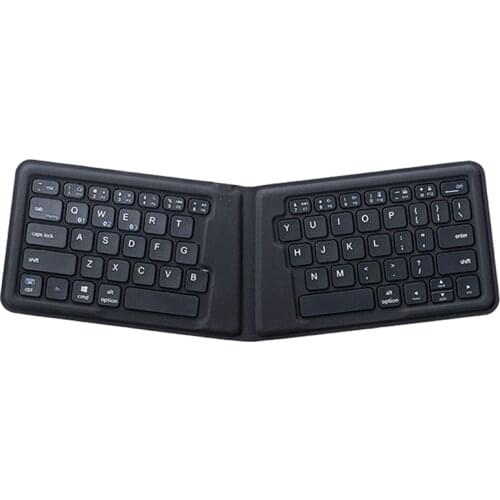 HOT-Bluetooth Keyboard Multi-Device Portable Keyboard Bluetooth 5.1 for Tablet Mac, Rechargeable Battery