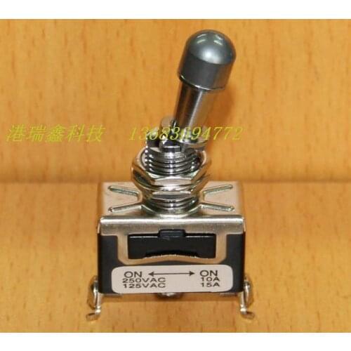 M12 single way three foot two gear button switch with lock big head pa704-1 anti accidental collision lock neck switch imported