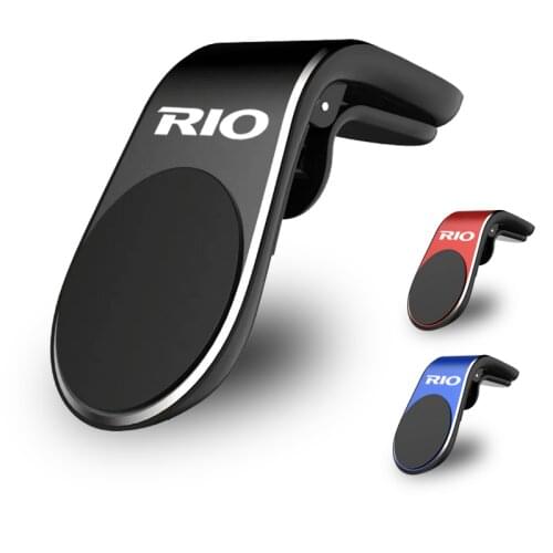 Metal Magnetic Car Phone Holder for KIA Rio K2 K3 K4 K5 KX3 KX5 QL Accessories
