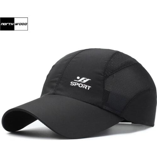 [NORTHWOOD] Mens Women Summer Baseall Cap Mesh Quick Drying Bone snapback Gorras Hombre Dad Hats Sun Visor Trucker Cap