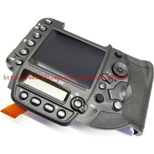 New complete back cover assy with LCD screen and buttons repair parts for Nikon D5 SLR (QXD edition) free shipping
