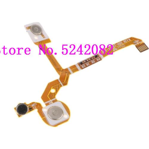 NEW for GOPRO hero 3+ HERO 3+ FOR gopro3+ Silver Black microphone flat cable shutter flex cable FOR GOPRO cable Repair Part