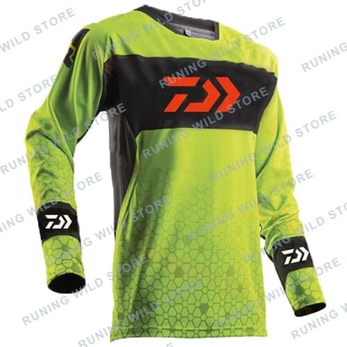 2022 New Summer Dawa Daiwa Fishing Jersey Quick Dry Fishing Long-sleeve Clothes Sweatshirt Breathable Anti-uv Sun Protection